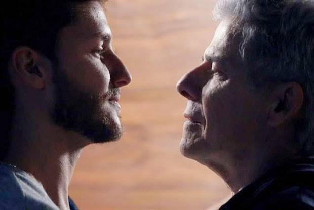 José Mayer e Klebber Toledo em cena Gay na nova novela